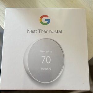 Google Nest Thermostat New in Box and Shrink Wrap